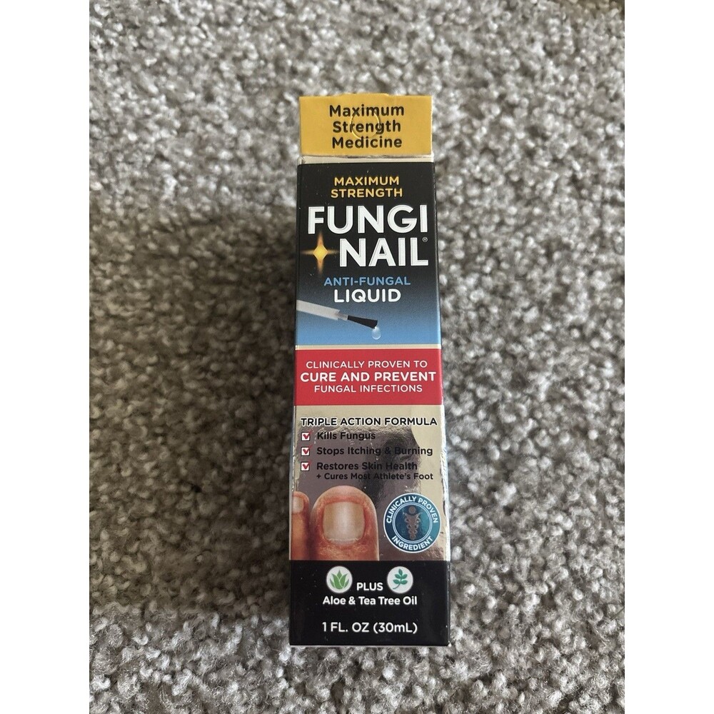 Fungi-Nail Maximum Strength Anti-Fungal Liquid 1 fl oz Tolnaftate 1%